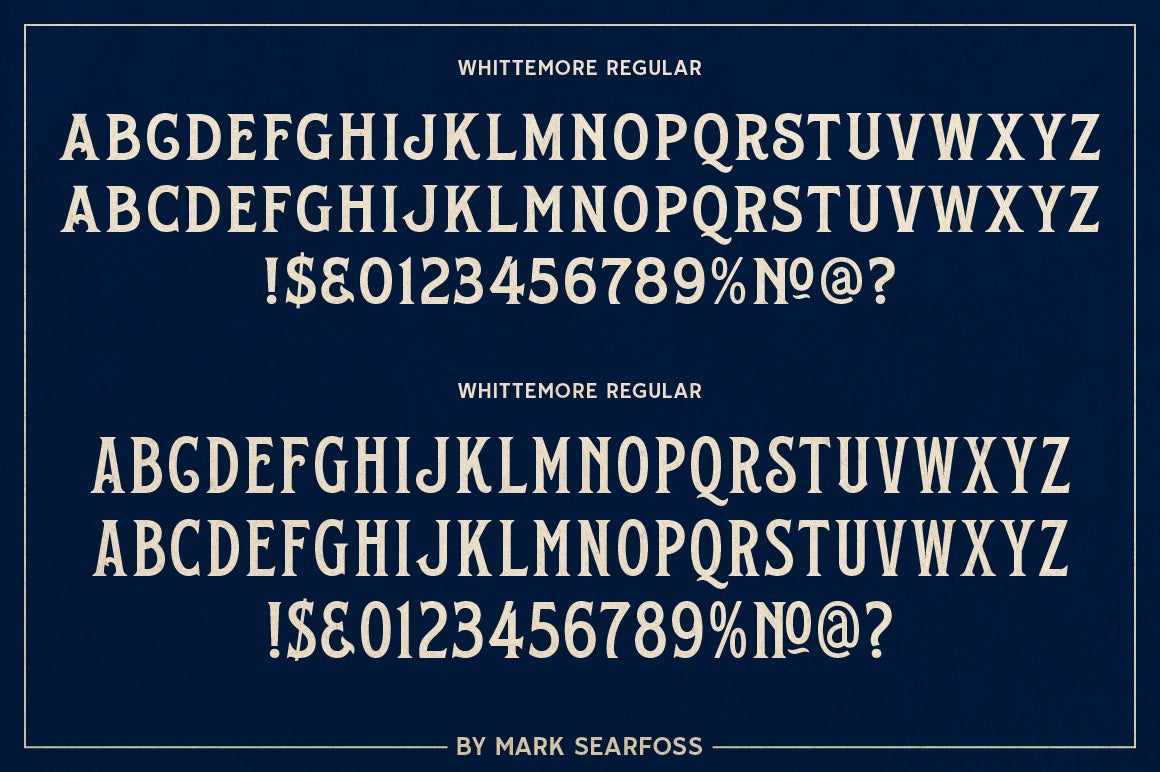 The Sign Maker's Font Bundle by Mark Searfoss - Image 36