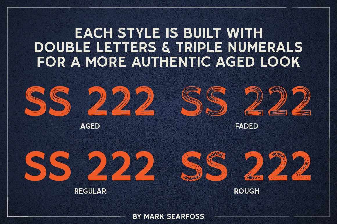 The Sign Maker's Font Bundle by Mark Searfoss - Image 4