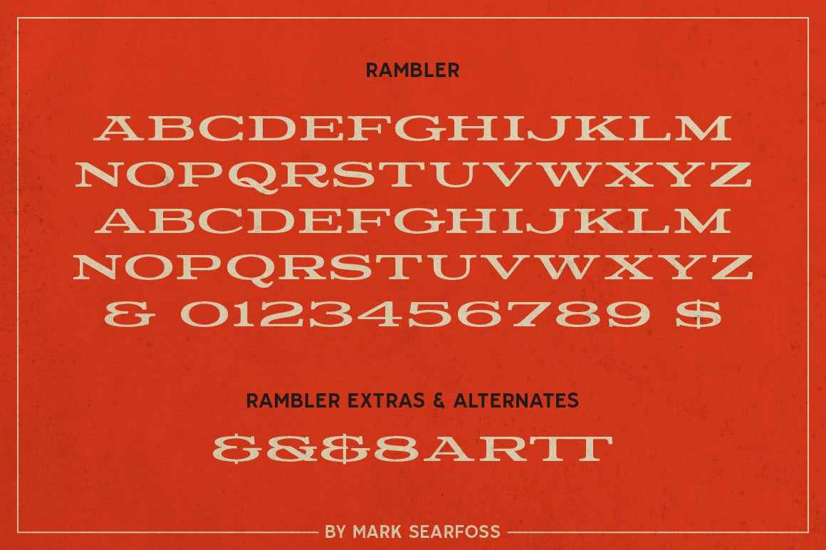 The Sign Maker's Font Bundle by Mark Searfoss - Image 9