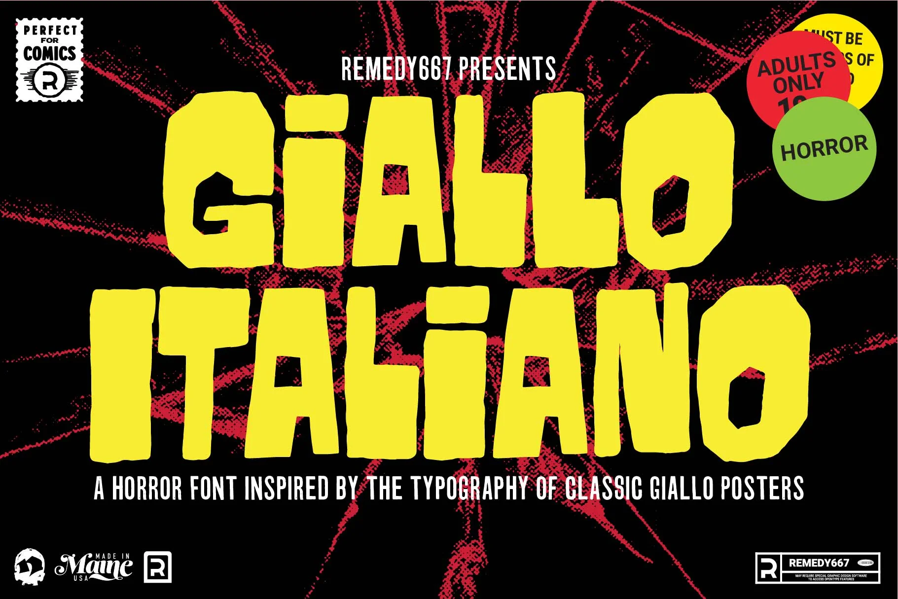 The Splatter House Font Bundle - Image 11