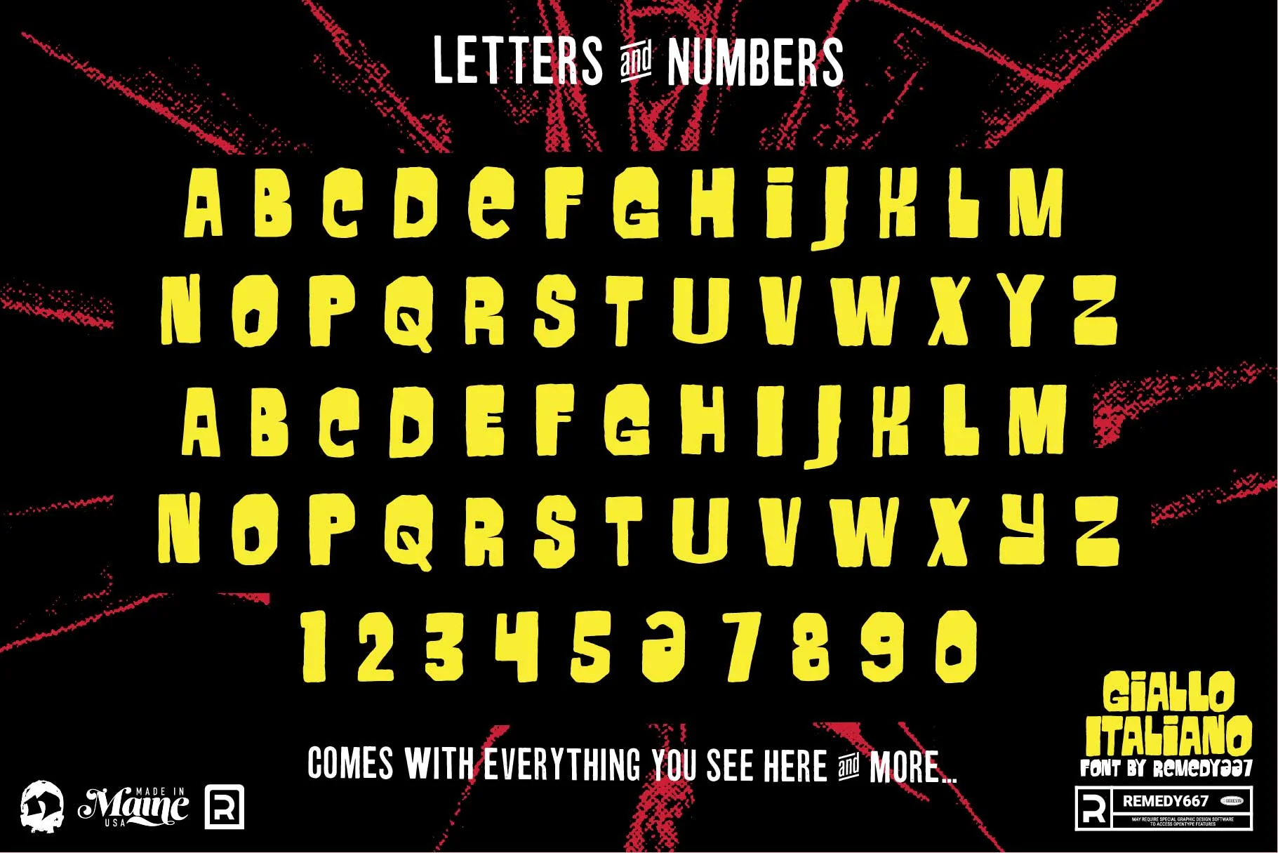 The Splatter House Font Bundle - Image 13