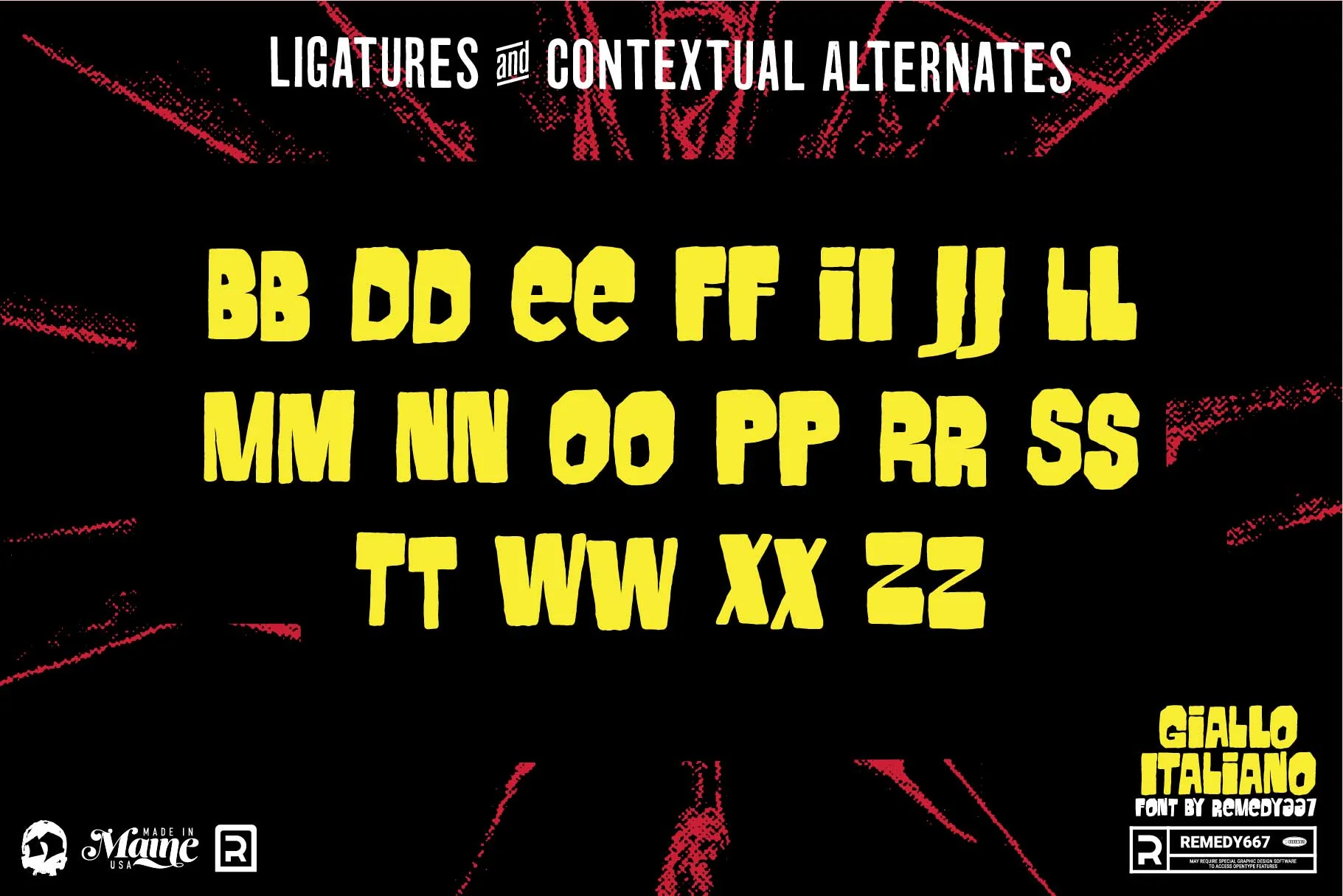 The Splatter House Font Bundle - Image 14