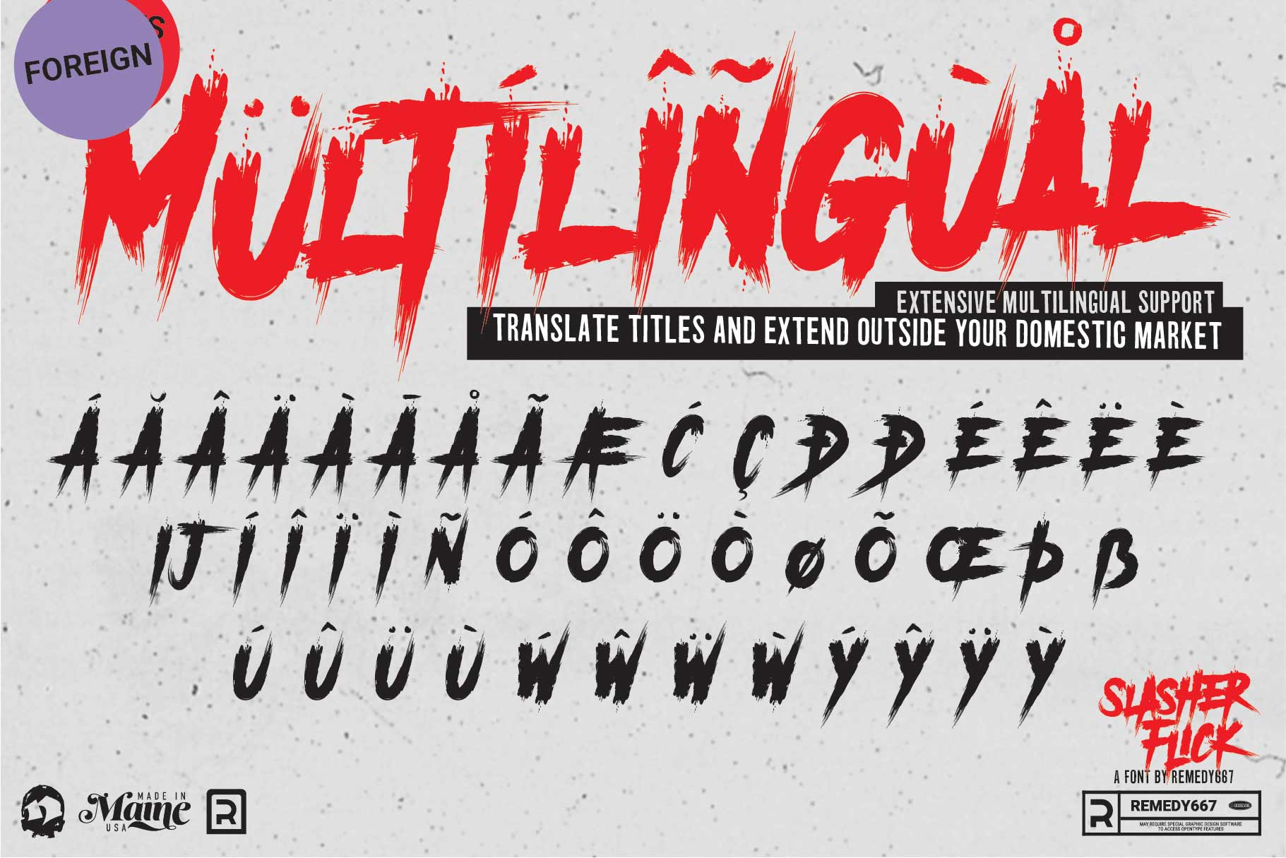 The Splatter House Font Bundle - Image 21