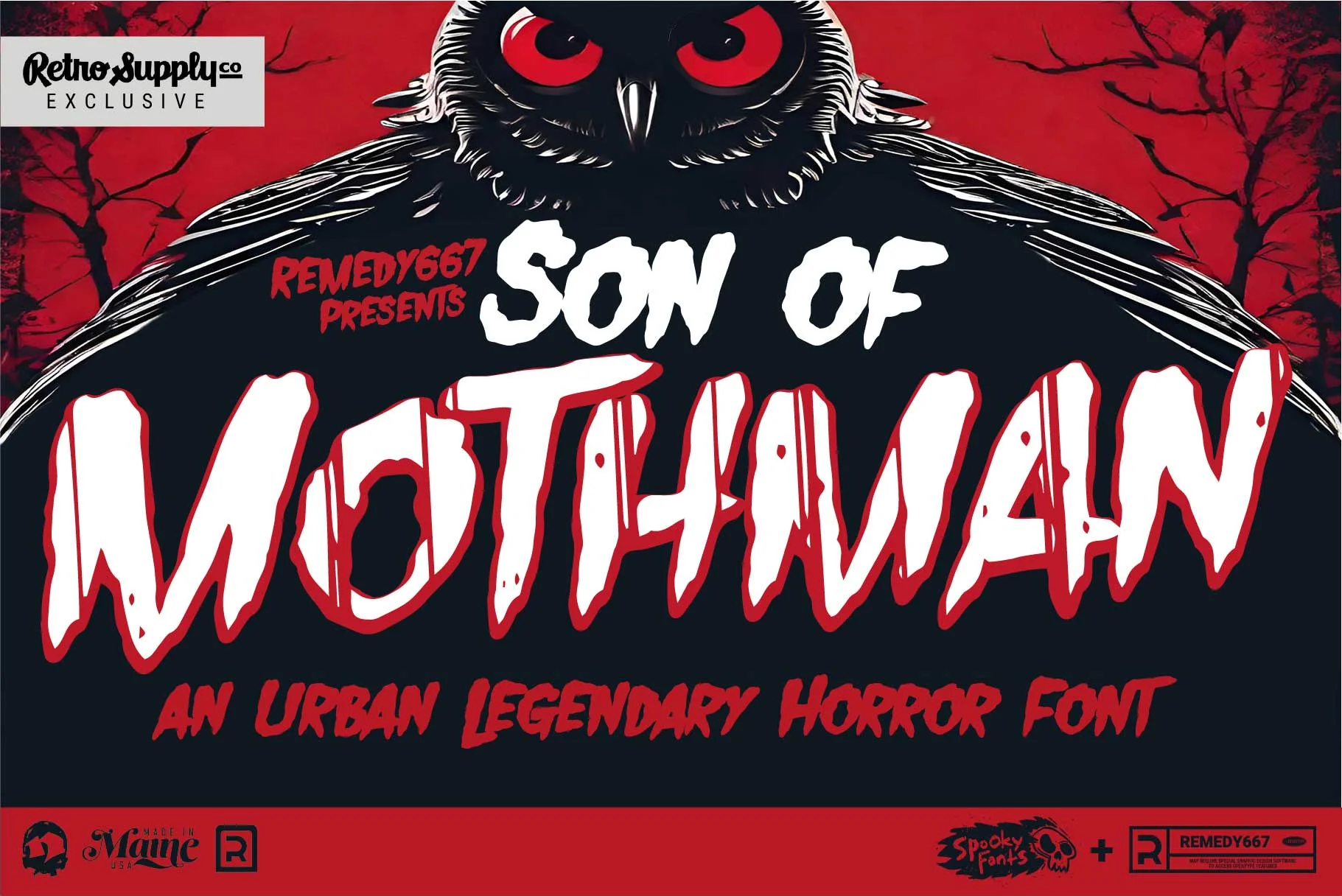 The Splatter House Font Bundle - Image 22