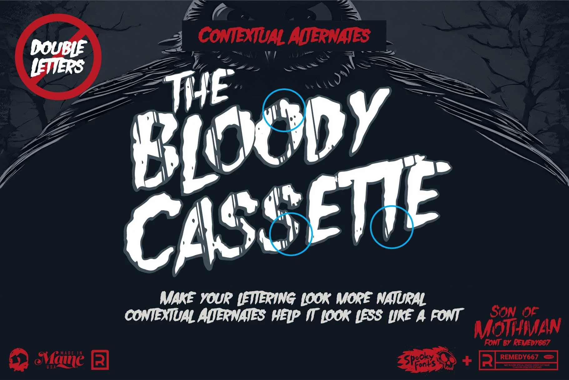 The Splatter House Font Bundle - Image 23