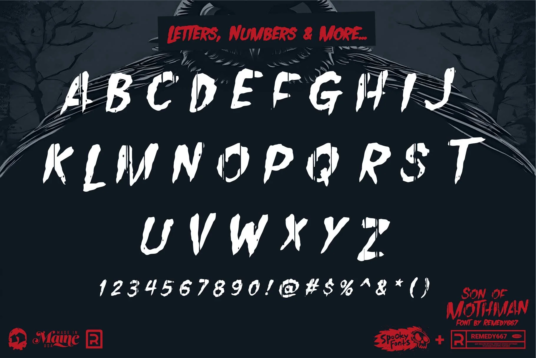 The Splatter House Font Bundle - Image 24