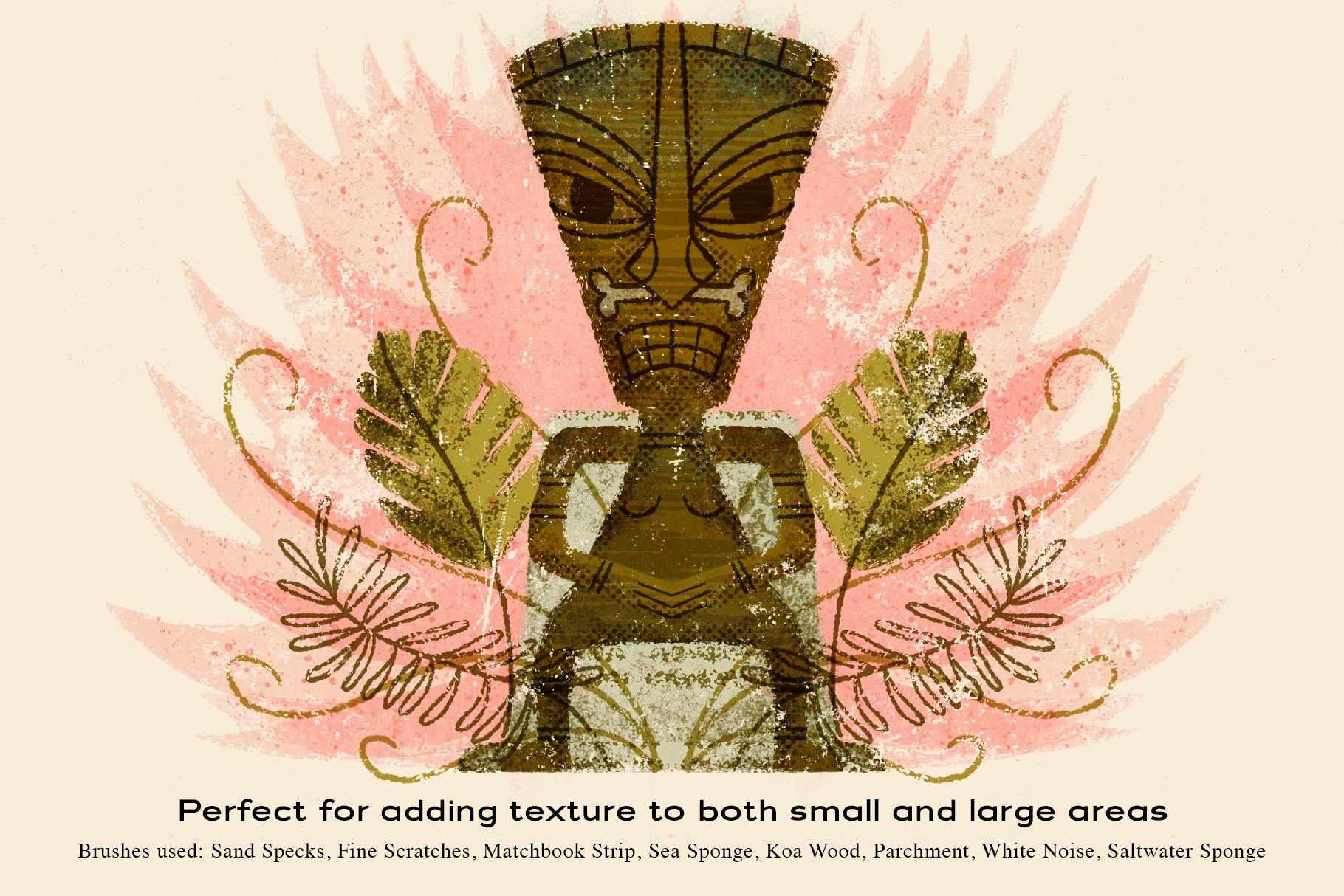 The Texture Brush Pack for Procreate - Image 9