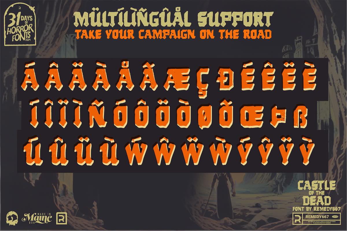 The Typefaces of Terror Collection - Image 4