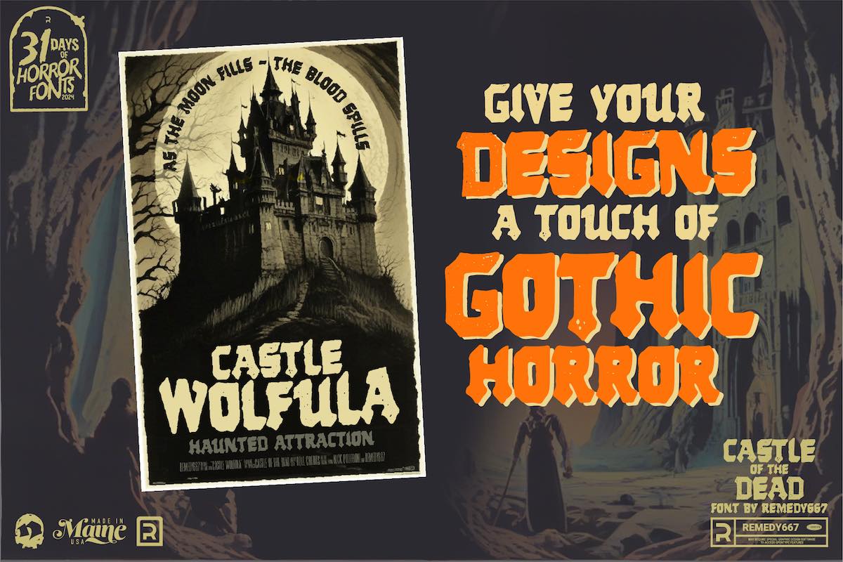 The Typefaces of Terror Collection - Image 7