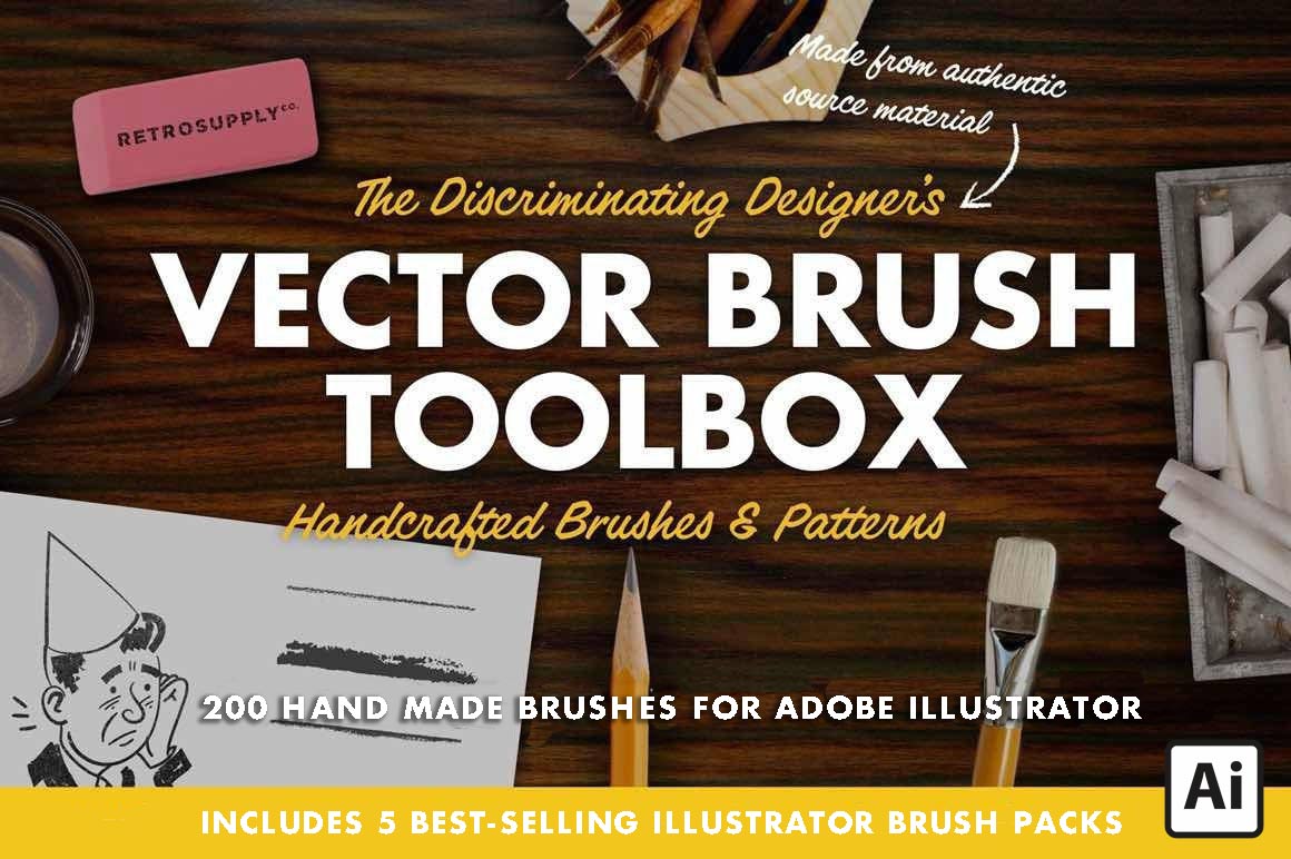 The Vector Brush Toolbox for Adobe Illustrator - Image 38