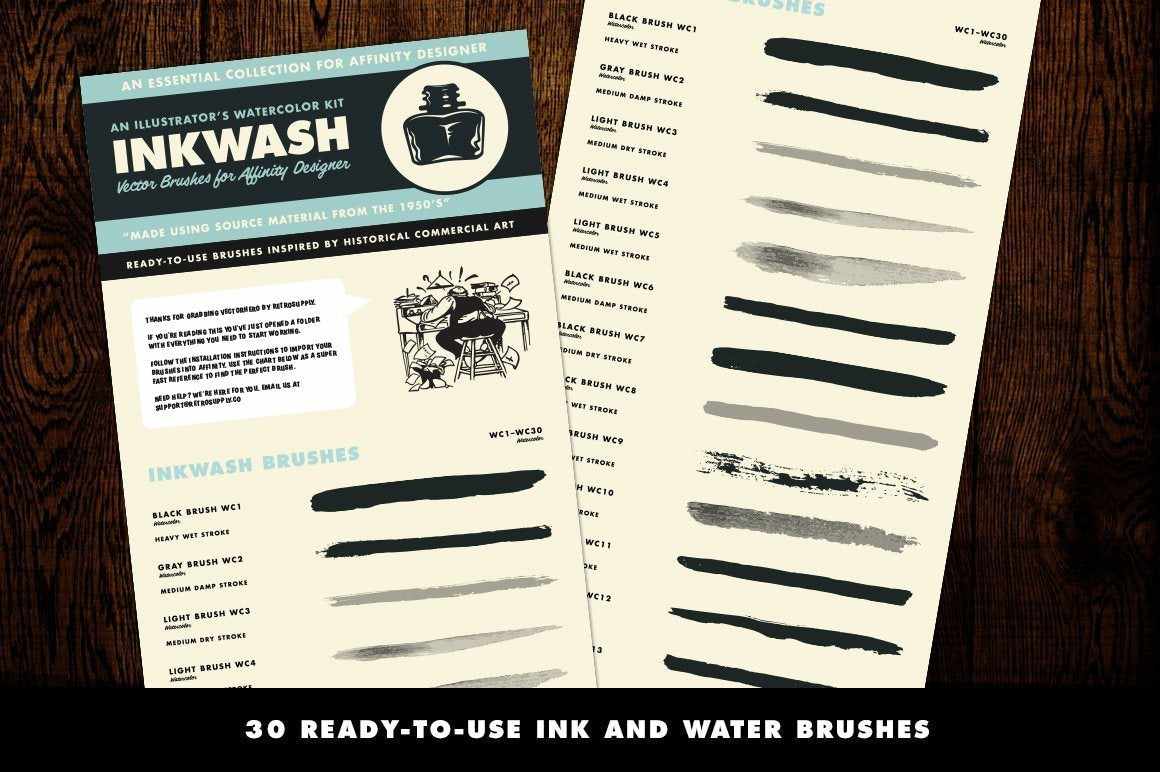 The Vector Brush Toolbox for Affinity Designer - Image 8