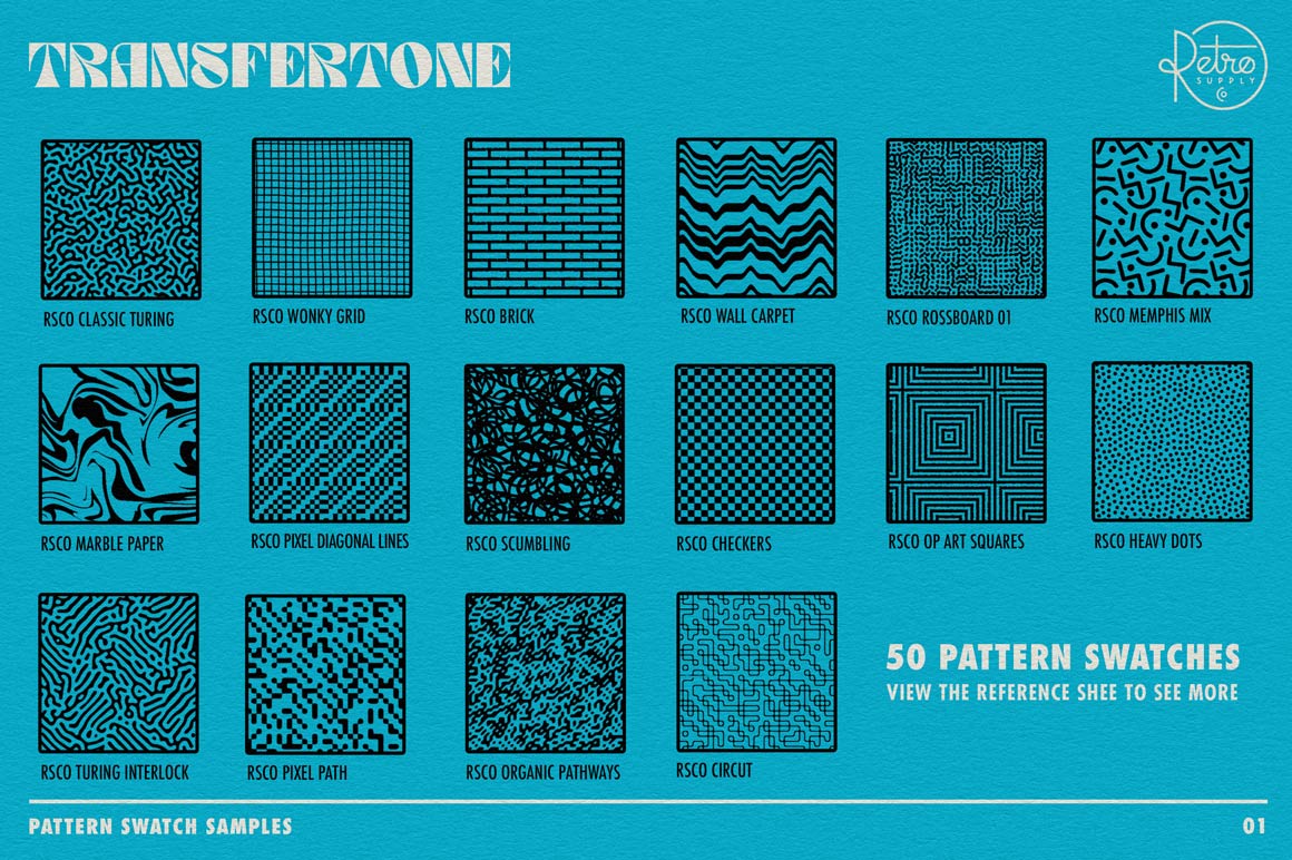 TransferTone | Dry Transfer Patterns for Adobe Illustrator - Image 7