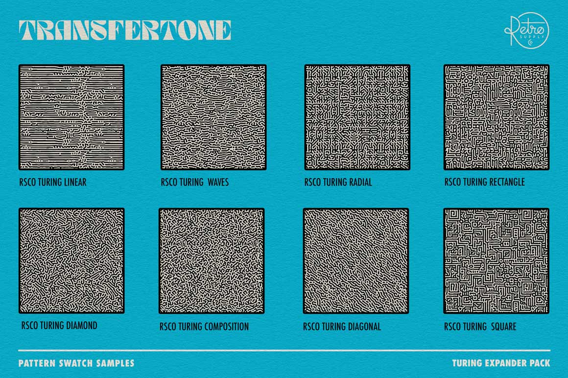 TransferTone | Turing Pattern Brushes Expander Pack for Affinity - Image 2