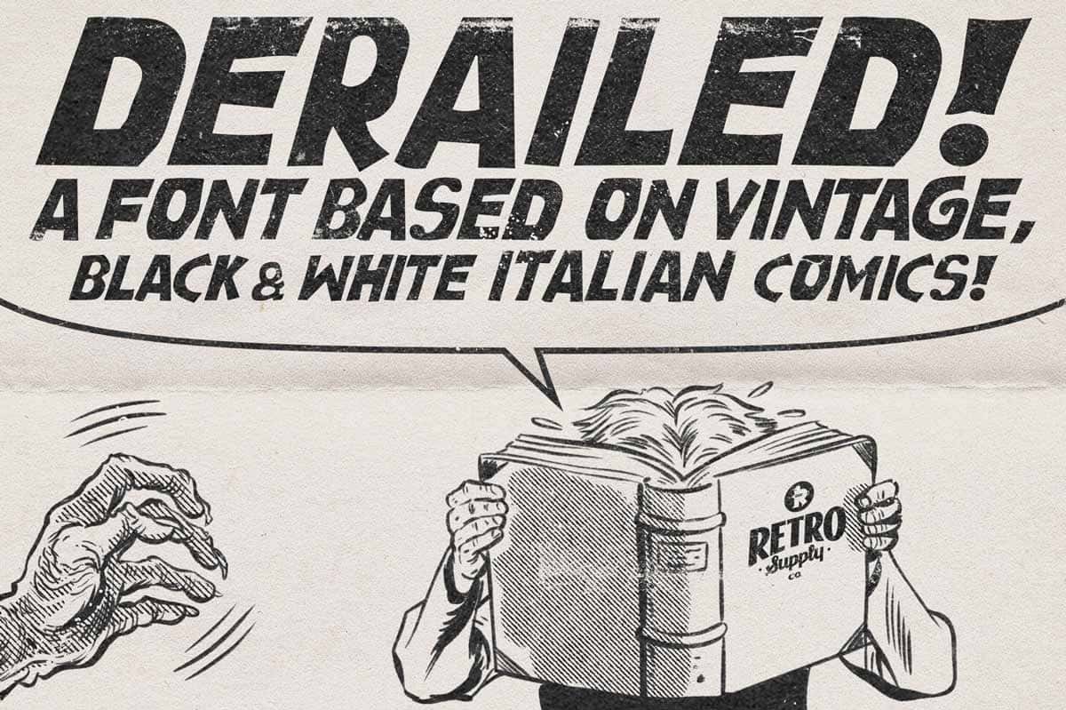 Vintage Comic Font Pack - Image 8