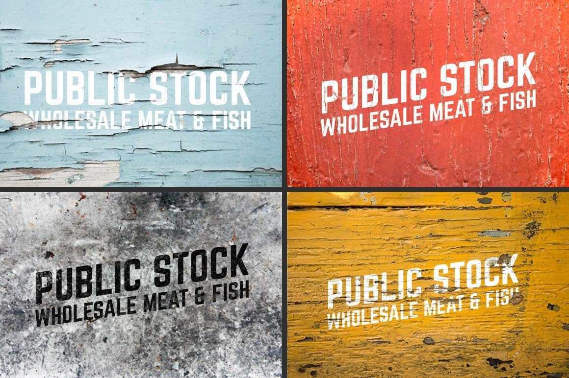Weathered Mock-Up Templates for Adobe Photoshop - Image 7