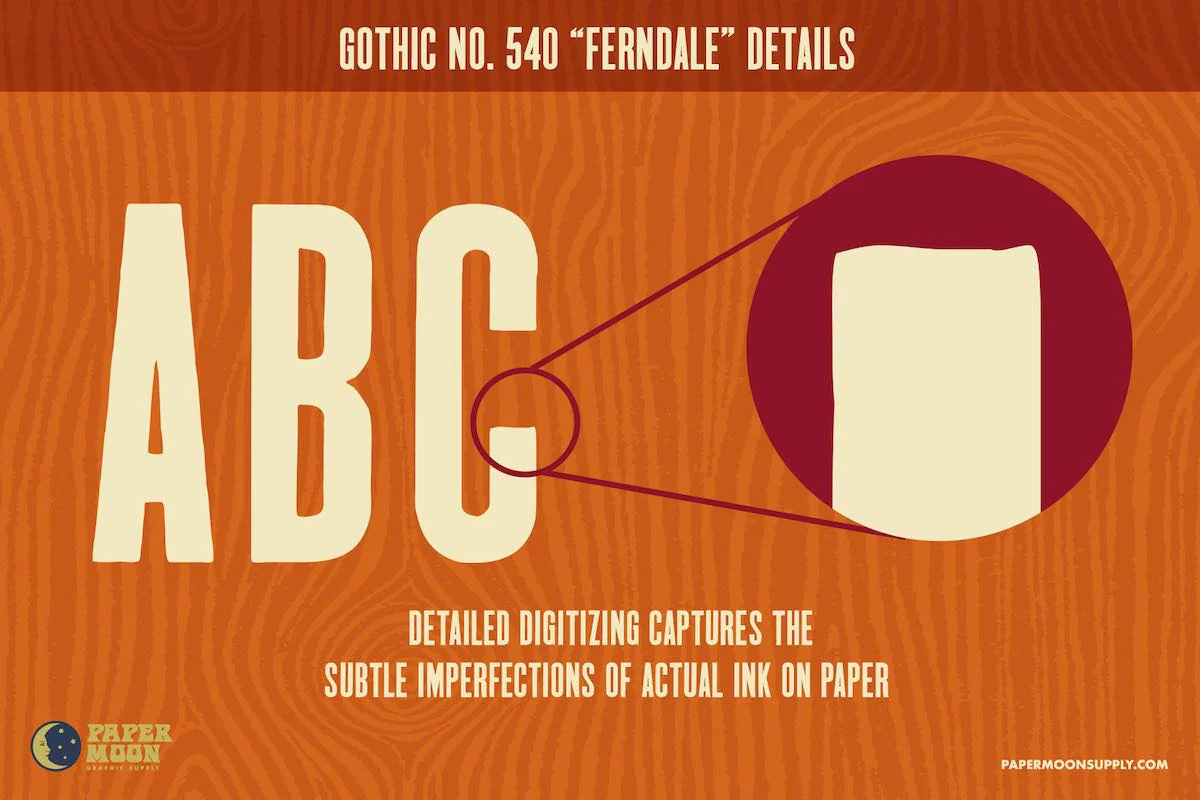 Ferndale Wood Type Font - Image 3